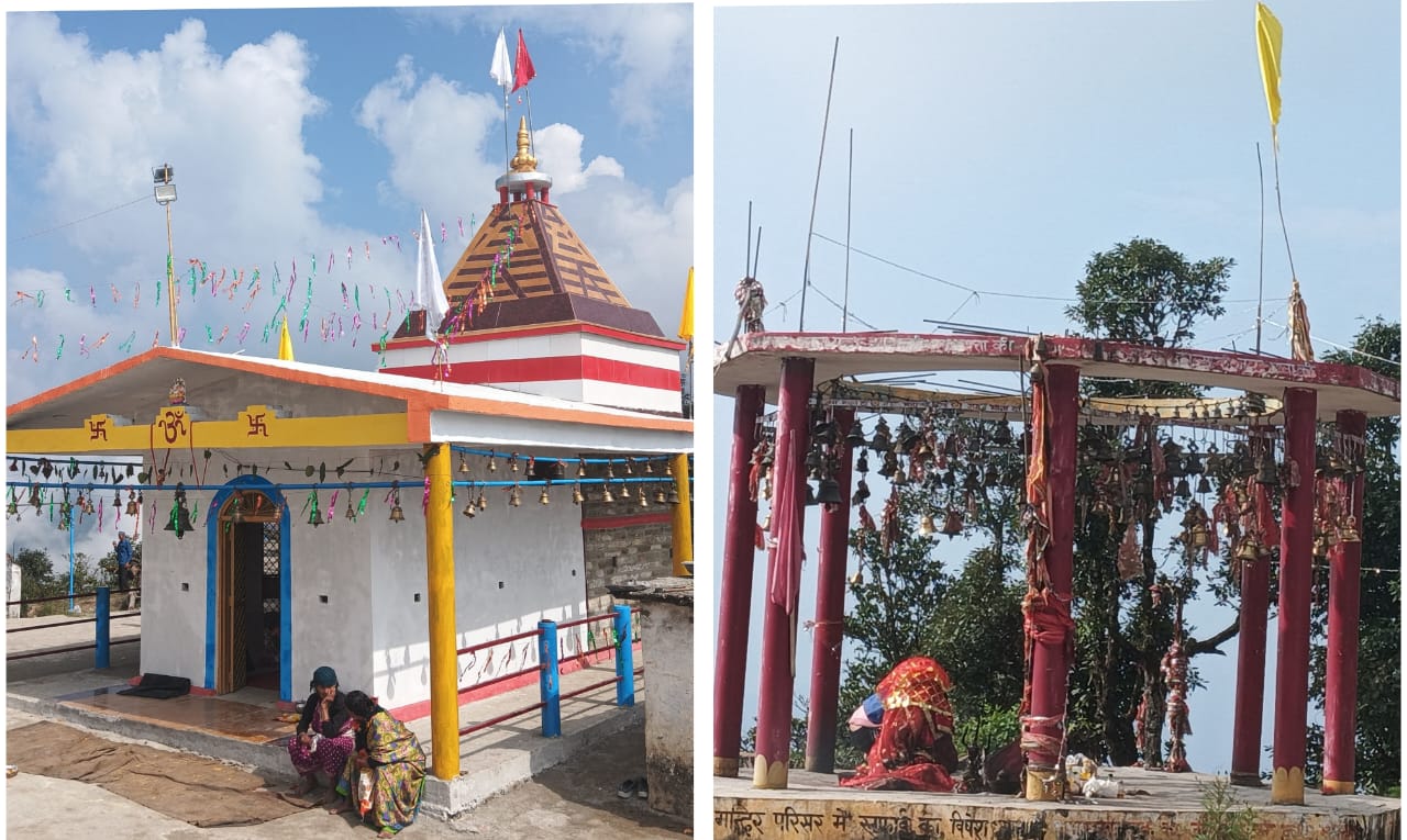 देवभूमि गढ़वाल बच्छणस्यूं में डौंन्डियों कालिका के नव निर्मित मंदिर का हुआ भव्य उद्घाटन,भक्तों का उमड़ा जनसैलाब