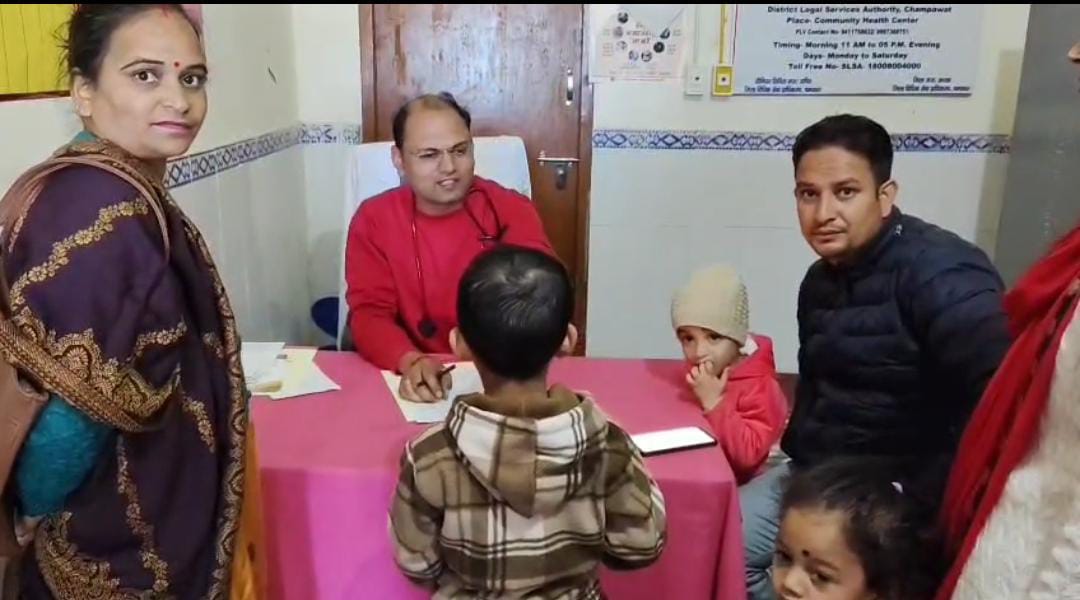 लोहाघाट उप जिला चिकित्सालय में तीन साल बाद बाल रोग विशेषज्ञ की तैनाती जनता को बड़ी राहत।