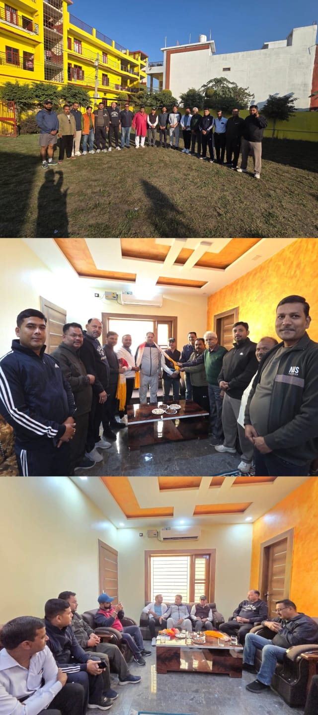 महापौर ने किया गोल्ज्यू मंदिर में सामुदायिक भवन का शिलान्यास