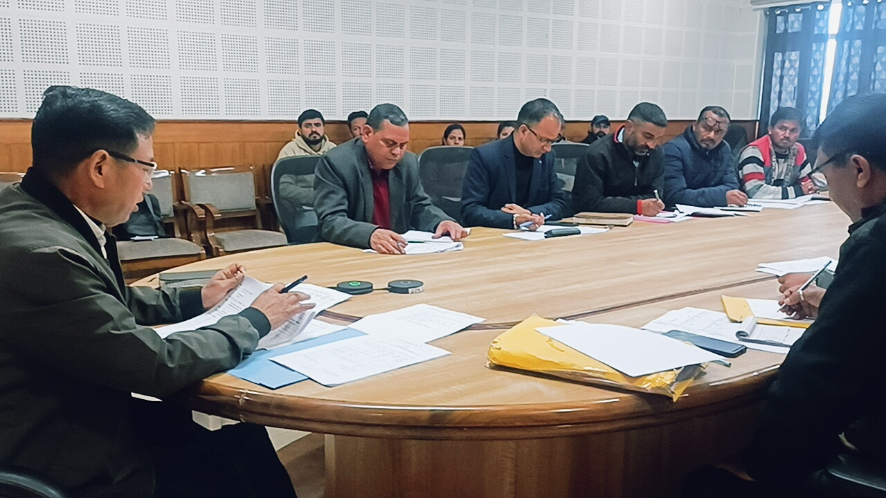 यूसीसी रजिस्ट्रेशन की प्रगति पर समीक्षा बैठक आयोजित