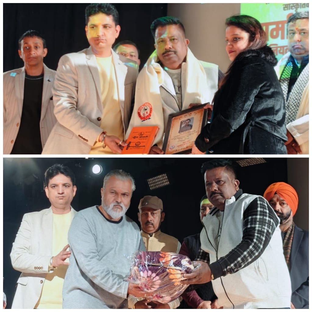 रील हीरो ने किया रियल हीरो का सम्मान