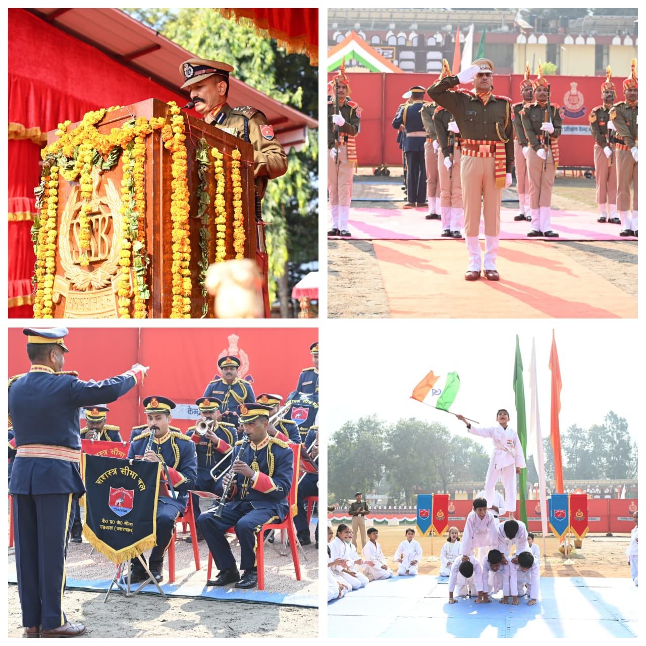 शौर्य अनुशासन और सांस्कृतिक एकता का भव्य संगम-श्रीनगर में एसएसबी का 62 वां स्थापना दिवस ऐतिहासिक रूप से संपन्न