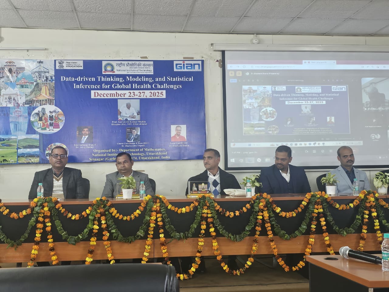 राष्ट्रीय प्रौद्योगिकी संस्थान एनआईटी श्रीनगर में ग्लोबल इनिशिएटिव ऑफ एकेडमिक नेटवर्क्स (ज्ञान) पाठ्यक्रम का विधिवत शुभारंभ