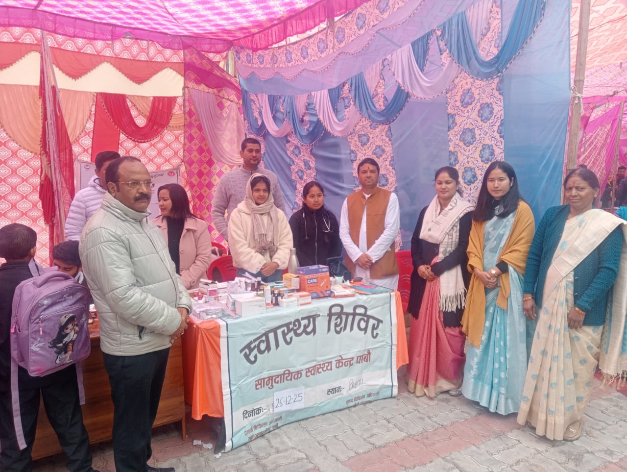 पाबों में लगा जन सुविधा शिविर,लोगों को योजनाओं का मिला सीधा लाभ