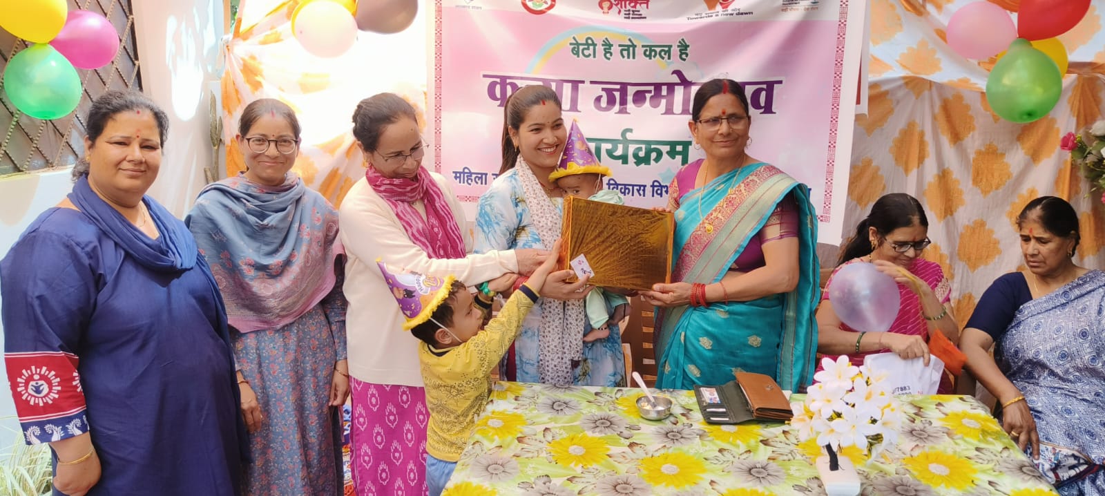 बेटियों का उत्सव,समाज का संकल्प-श्रीकोट आंगनबाड़ी में बालिका जन्मोत्सव बना प्रेरणा का संदेश