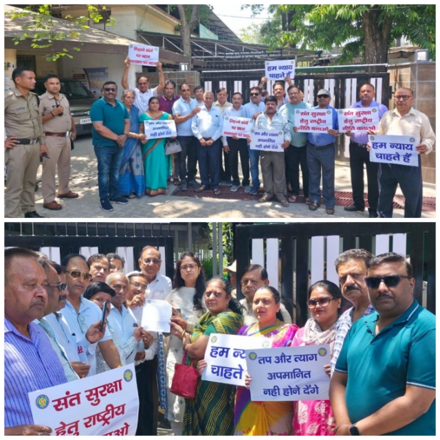 सड़क पर दो साध्वियों की मौत से गुस्साया जैन समाज, बोला- मार्ग में सुरक्षित हो संतों का विहार