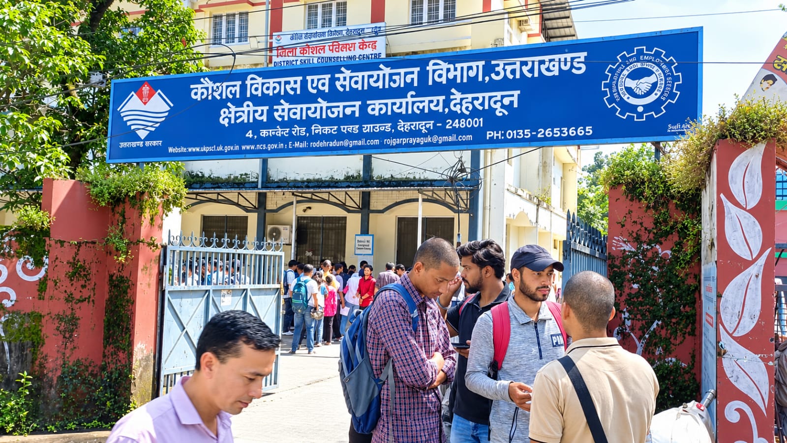 एक दिवसीय रोजगार मेले में 200 अधिक युवाओं का हुआ चयन