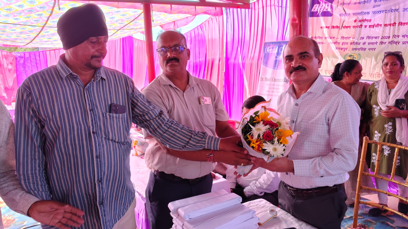 कनकपुर में एक दिवसीय स्वास्थ्य शिविर का हुआ आयोजन