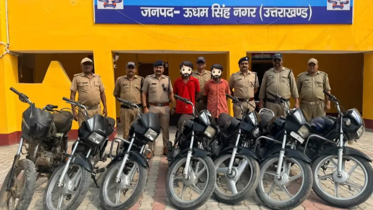 SSP अजय गणपति का अपराधियों के विरुद्ध सख्त रुख—वाहन चोर गिरोह का हुआ पर्दाफाश, 02 शातिर वाहन चोर गिरफ्तार, चोरी की 07 मोटरसाइकिलें बरामद