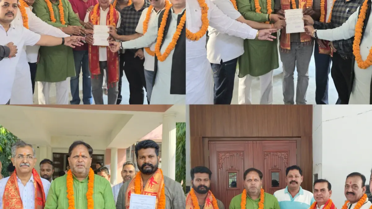 जिला योजना समिति की चारों शहरी सीटों पर भाजपा का कब्जा
