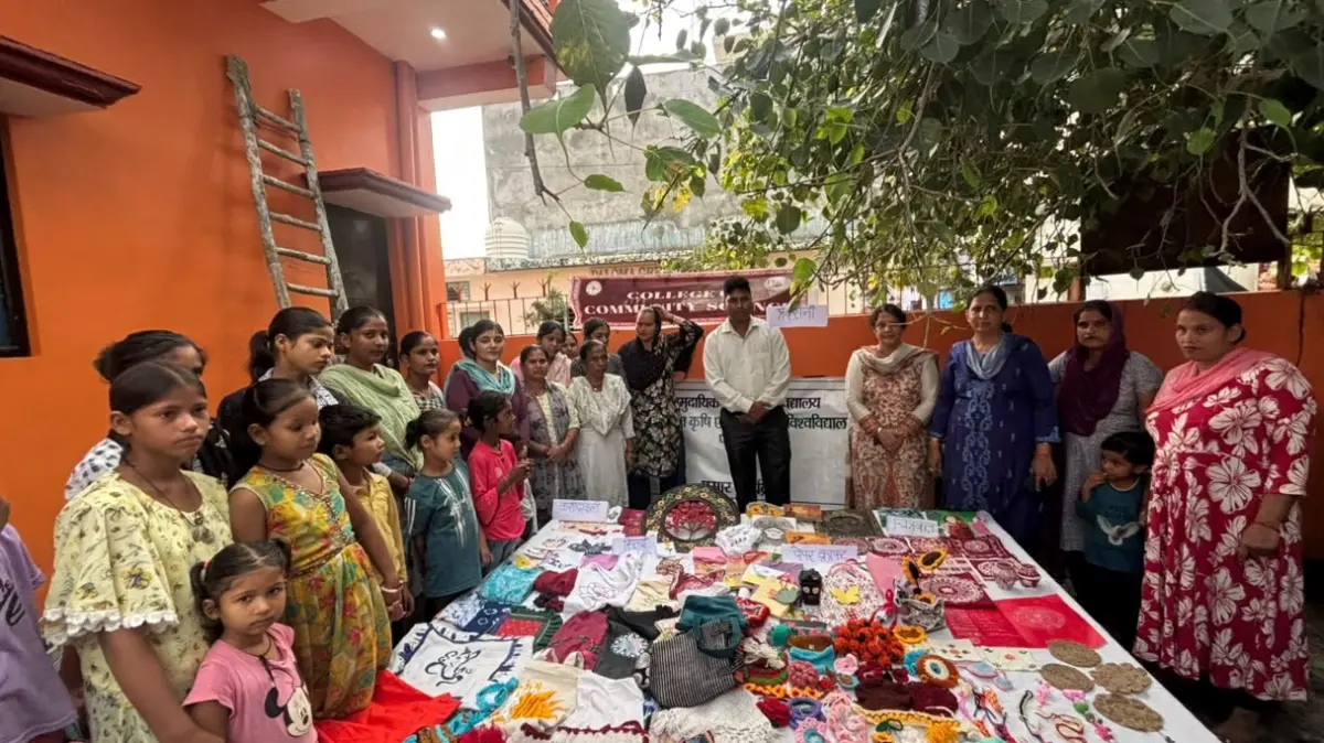 ग्रामीण महिलाओं की रचनात्मक प्रतिभा को मिला मंच, कौशल विकास एवं स्वरोजगार को प्रोत्साहन